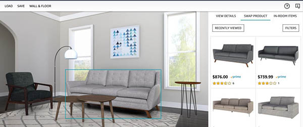 Amazon Showroom亞馬遜虛擬家居展廳購物體驗 Amazon Showroom亞馬遜虛擬家居展廳購物體驗