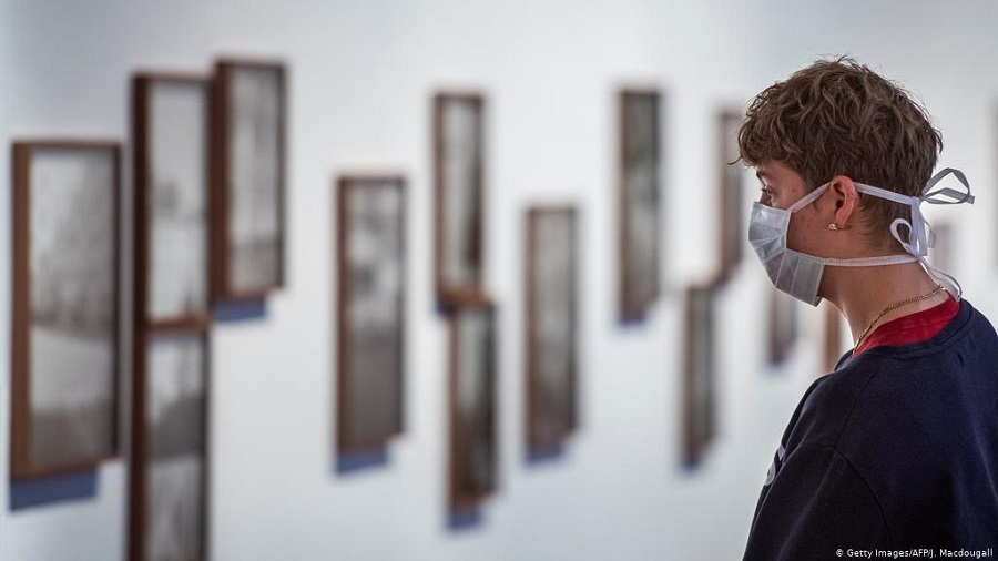 疫情下的畫展，口罩與畫展，疫情下的展覽
