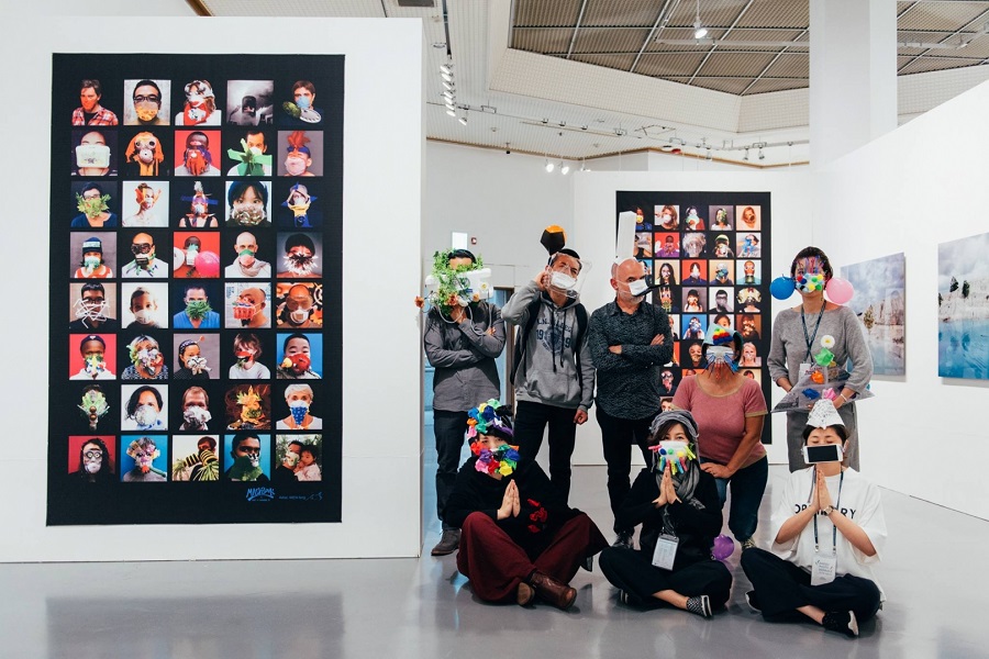 個性口罩展，疫情下的展覽，口罩展