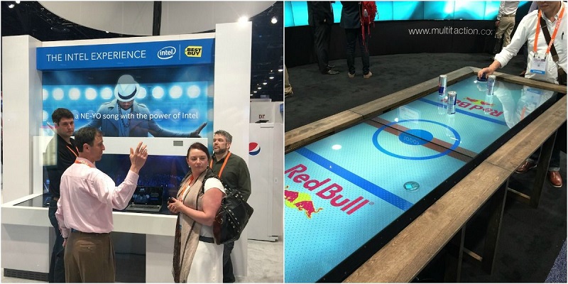 紅牛展臺設(shè)計，展臺游戲，紅牛互動展臺